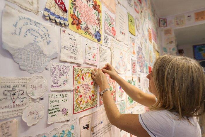 توئیت‌های جنجالی ترامپ سوژه گلدوزی شد|خبر فوری