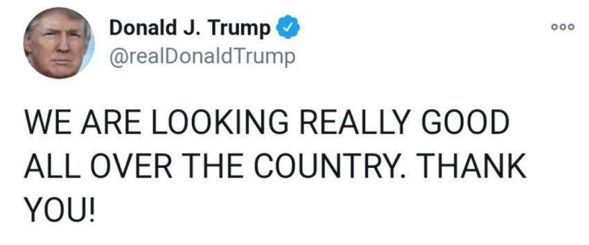 خبرهای توییتری انتخابات آمریکا / رقابت نفسگیر در ایالتهای کلیدی / ترامپ همزمان اعلام تقلب و پیروزی کرد/ خبرهای توییتری انتخابات آمریکا / رقابت نفسگیر در ایالتهای کلیدی / ترامپ همزمان اعلام تقلب و پیروزی کرد/