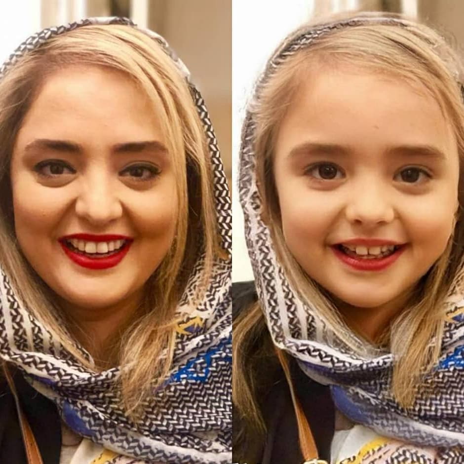 چهره‌ جالب و کودکانه‌ بازیگران|خبر فوری