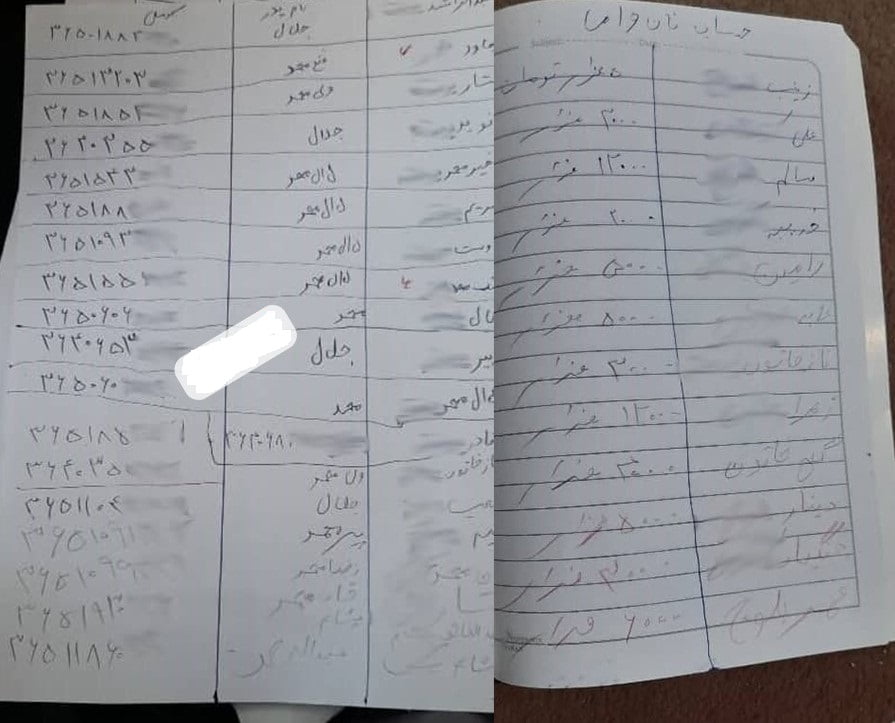 فروش قسطی نان با گرو گرفتن کارت ملی / شهروندان برخی مناطق نانوایی‌ها به بدهکار شده‌اند