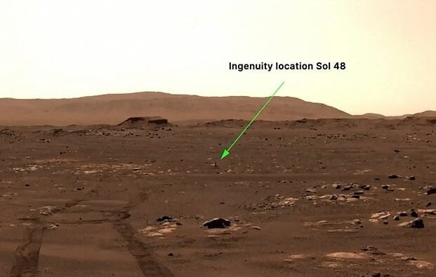 جزئیات پرواز تاریخی بالگرد مریخی 