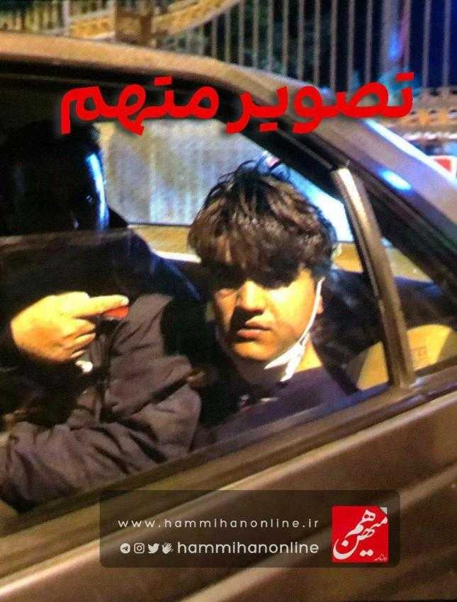 تصویر یکی از متهمان قتل داریوش مهرجویی و وحیده محمدی‌فر (عکس)