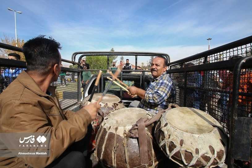 استقبال شیرازی‌ها از هادی چوپان