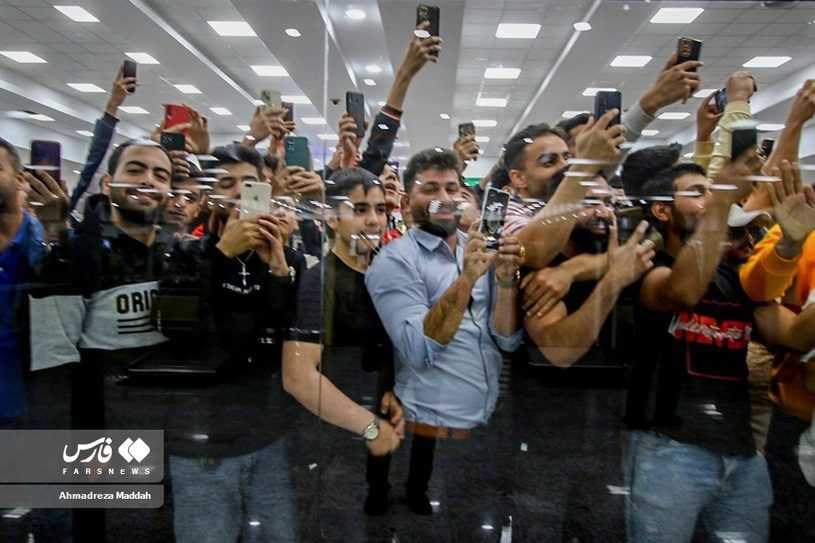 استقبال شیرازی‌ها از هادی چوپان