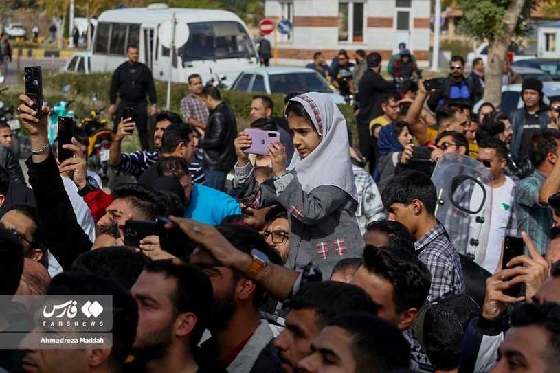 استقبال شیرازی‌ها از هادی چوپان