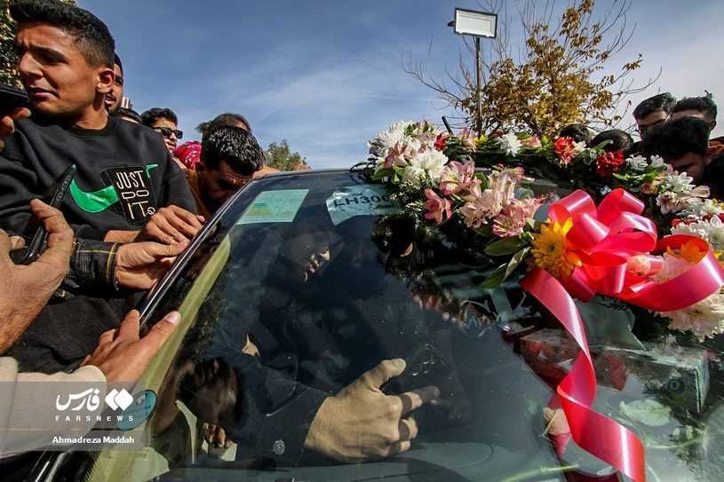 استقبال شیرازی‌ها از هادی چوپان