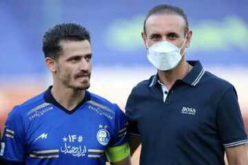 گشت‌وگذار کریم باقری، یحیی گل‌محمدی و وریا غفوری در بازار تهران