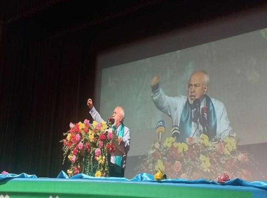 ظریف : اجازه نخواهیم داد دروغ بر کشور حاکم شود و عده‌ای با آمارسازی، دروغ به خورد ملت بدهند/ ما اکثریت هستیم به این شرط که پای صندوق رای برویم