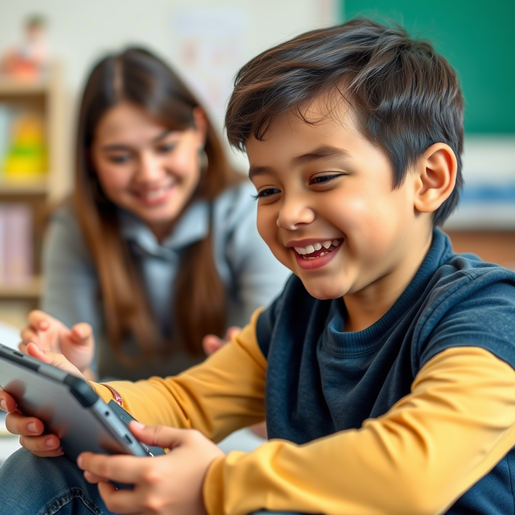 تاثیر هوش مصنوعی در یادگیری افراد کم‌توان ذهنی