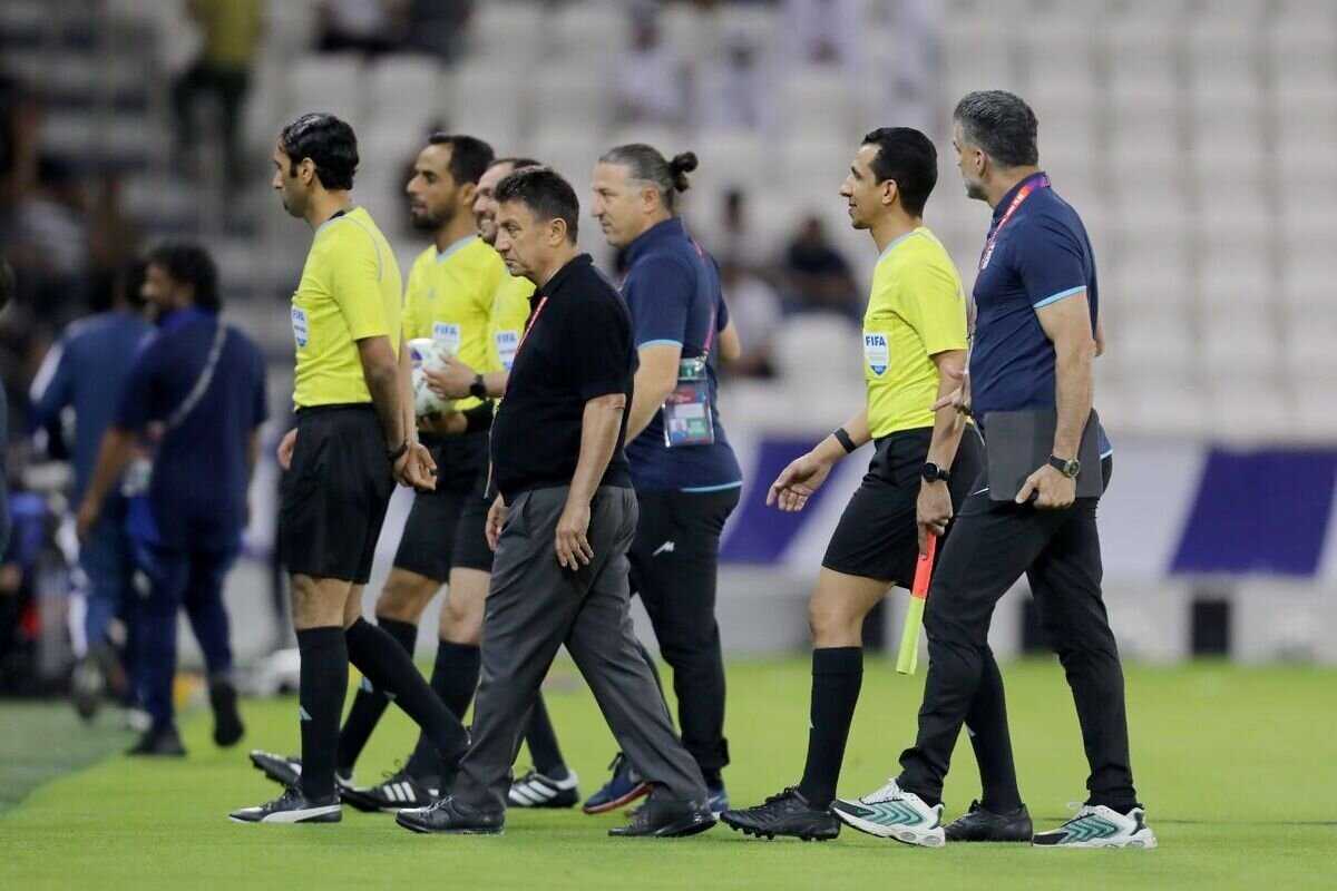 قلعه‌نویی: داور تیم ما را عصبانی کرد