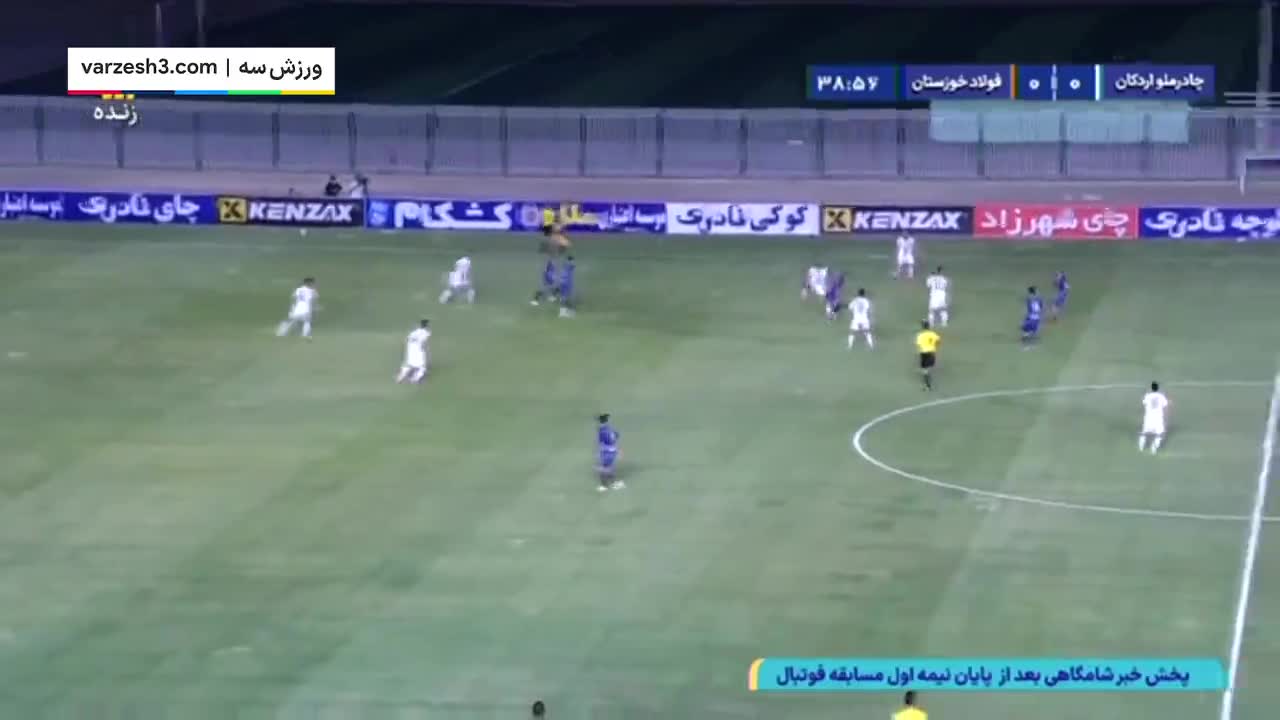 اولین کارت قرمز فصل بیست‌وپنجم لیگ برتر!