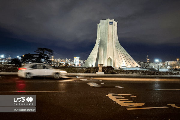 وضعیت خیابان‌های پایتخت در شامگاه چهارشنبه  ۲۴ دی ماه