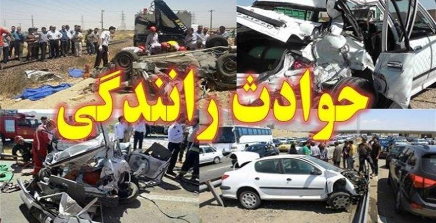 مازندران/ ۴ کشته در تصادف سمند با لودر